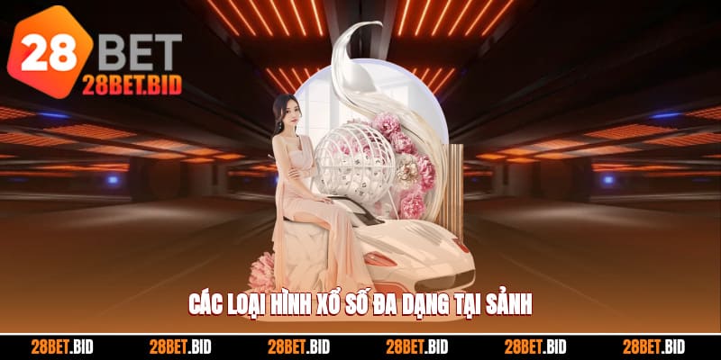 Tổng quan về sảnh xổ số 28BET